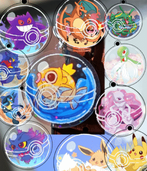 NOUVEAU Porte-clé Ball Pokémon