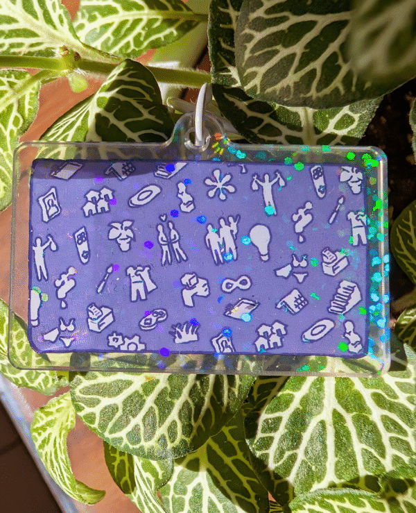 Porte-clé Barres de Besoin, jeu de simulation de vie