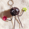 Porte-clé Pompon Noiraude
