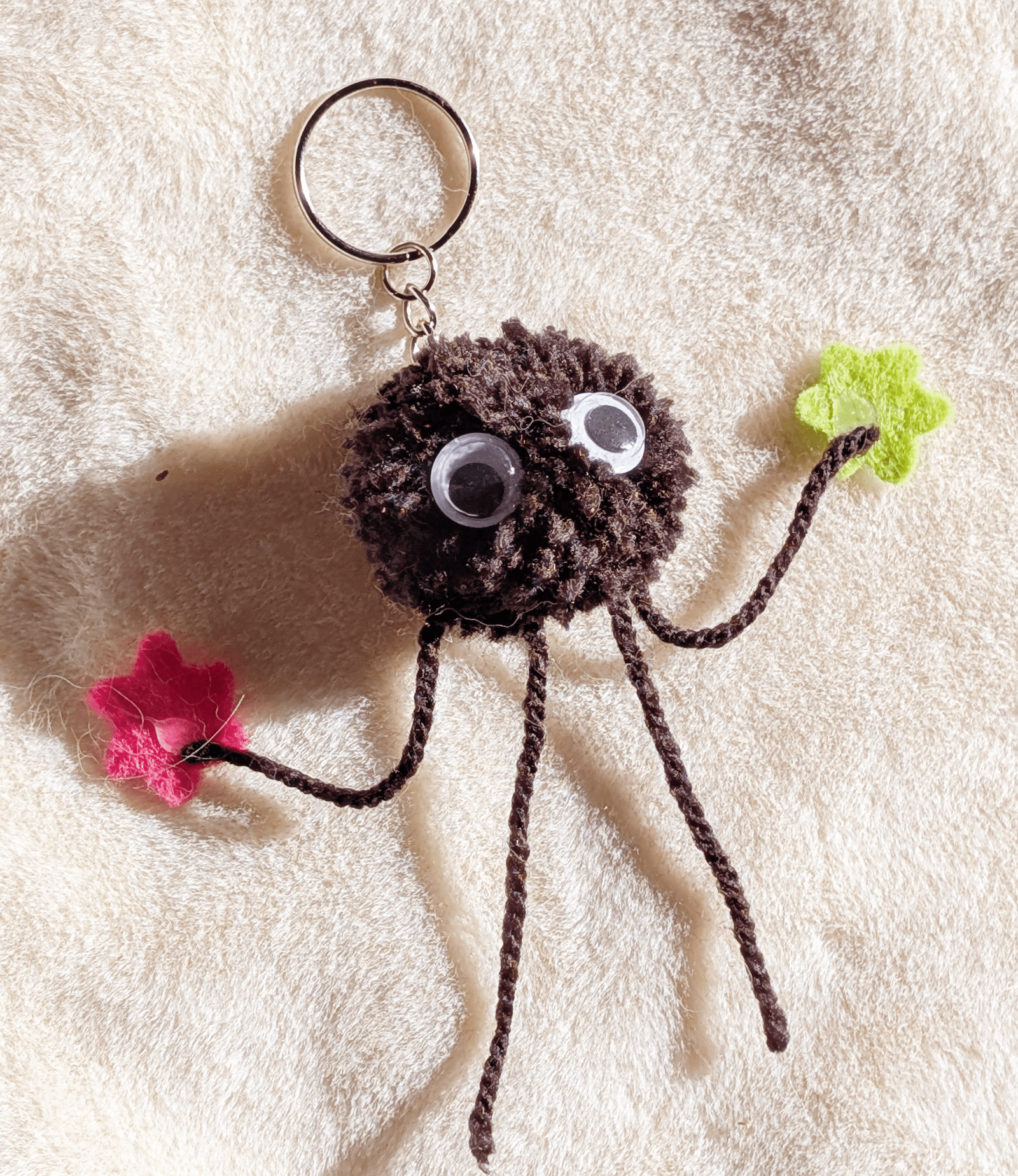 Porte-clé Pompon Noiraude