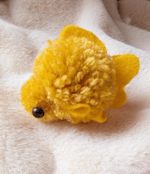 Porte-clé Poissons Pompons